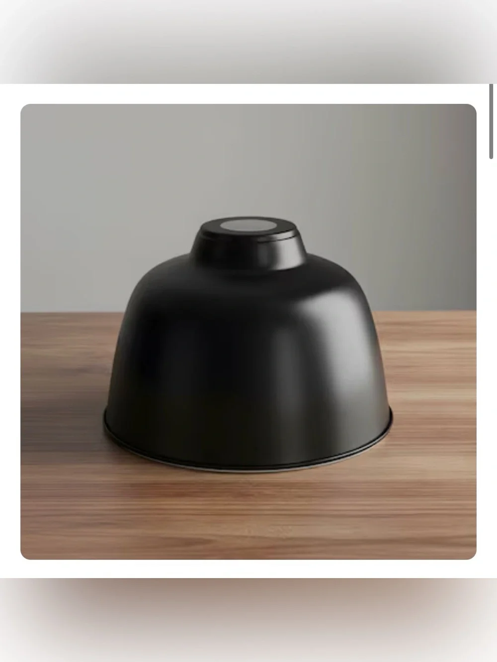 Matte Black Bathroom Vanity Light SHADES ONLY (SET OF 3)